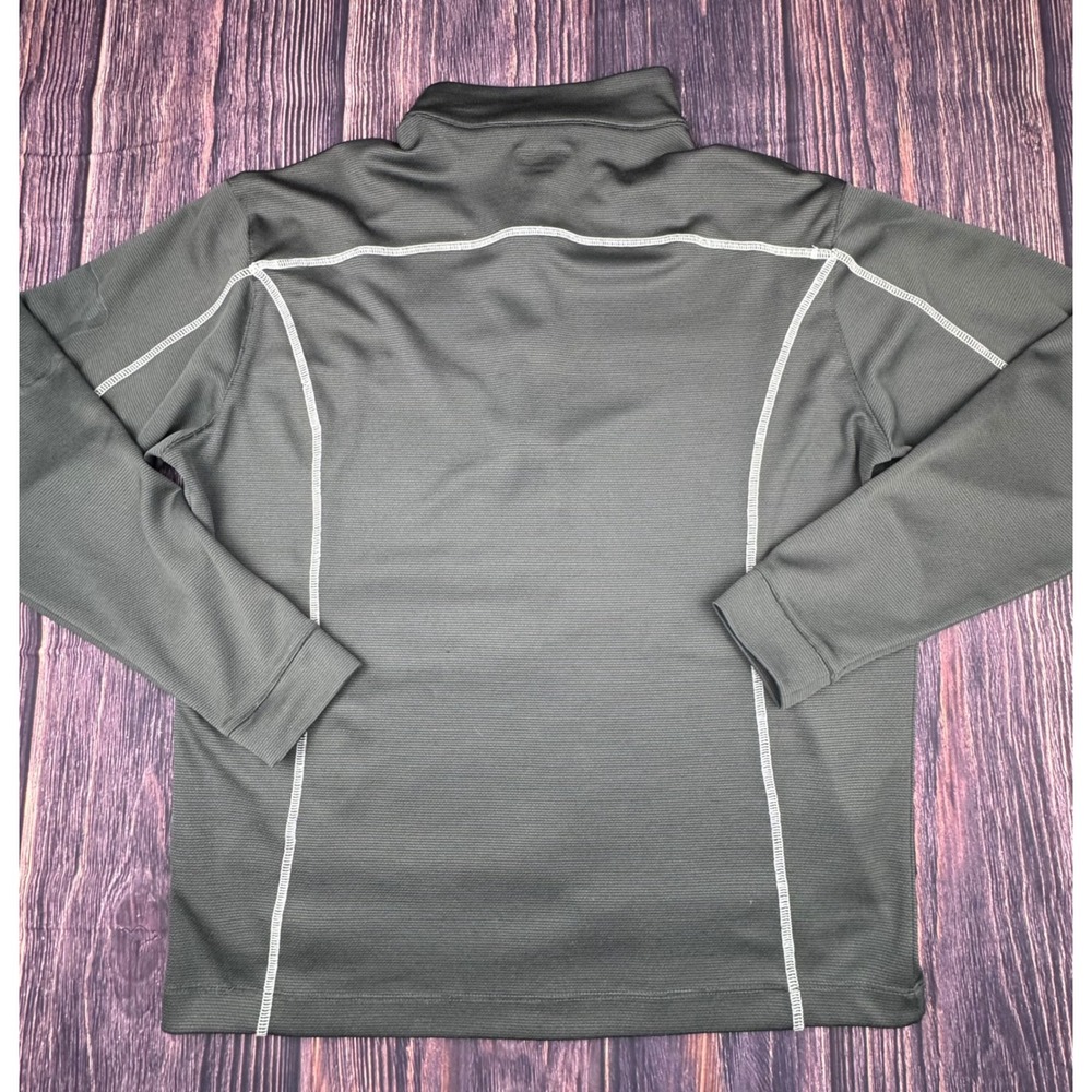 Ping Quarter Zip Pullover Size M Grey Polyester Golf Athleisure SensorCool Top - Picture 2 of 9